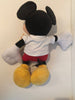 Disney Store Authentic 18" Mickey Mouse I Love New York Plush Red Pants New