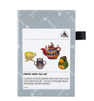 Disney Parks Pirates of the Caribbean Mini Tea Set New with Box