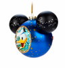 Disney Parks Donald Duck Sunburst Mouse Icon Ball Christmas Ornament New w Tag