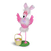 Annalee Dolls 2023 Spring 10in Happy Easter Flamingo Plush New with Tag
