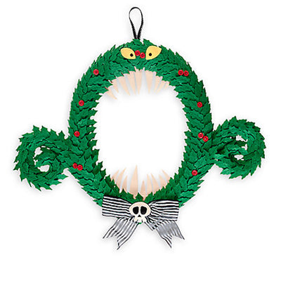 Disney Parks The Nightmare Before Christmas Monster Wreath New with Tags