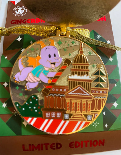 Disney 2020 Gingerbread Collection Epcot Figment Limited Pin New with Card