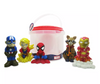 Disney Marvel Avengers Spider Man Iron Man Captain Bucket Bath Set New with Tag