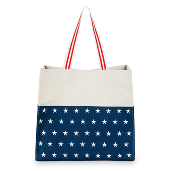 Disney Parks Walt Disney World Mickey Americana Cotton Tote Bag New with Tags