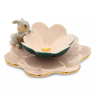 Disney Parks Bambi Thumper Ceramic Trinket Tray New