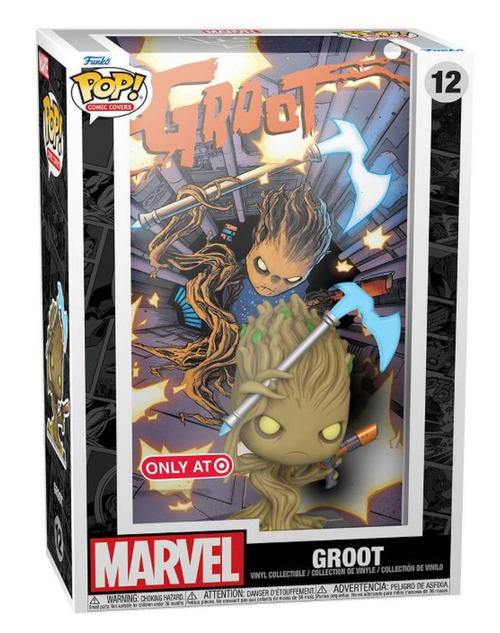 Funko Pop Cover Art Disney Marvel Groot Vinyl Bobblehead Guardians of the Galaxy