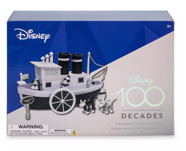 Disney 100 Decades Steamboat Willie Musical Boat Mickey