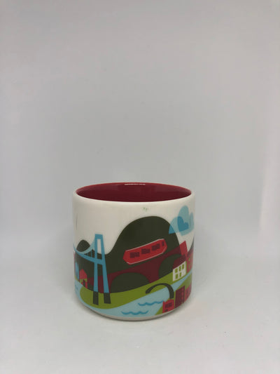 Starbucks You Are Here Bilbao Spain Ceramic Coffee Mug New with Box
