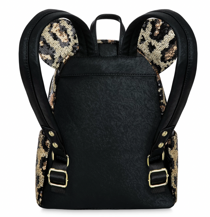 animal park mini backpack Disney Parks Minnie Mouse Leopard Print Kingdom N – I Love Characters Color:White Black Stripes seasonless Glow lasts for approximately California Flyer Delta Flyers