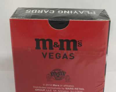 M&M's World Welcome to Fabulous Las Vegas Sign Selfie Playing Cards New with Box