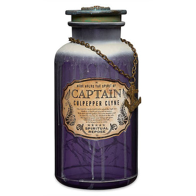 Disney 50th Haunted Mansion Host A Ghost Bottle Captain Culpepper Clyne New