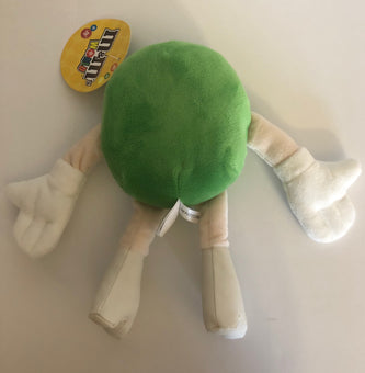 M&M's Green Character Core Plush Small New with Tags