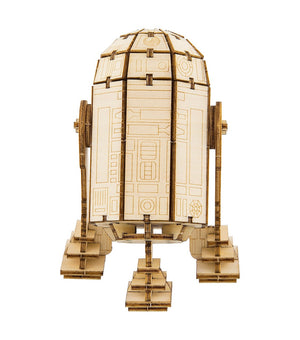 Disney Parks Star Wars R2-D2 Book and 3D Wood Model Kit 3D New