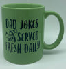 Disney Parks Goofy Dad Jokes Served Fresh Daily 18oz Ceramic Coffee Mug New