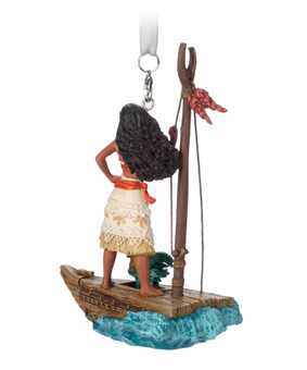 Disney Sketchbook Moana Fairytale Moments Christmas Ornament New with Tag