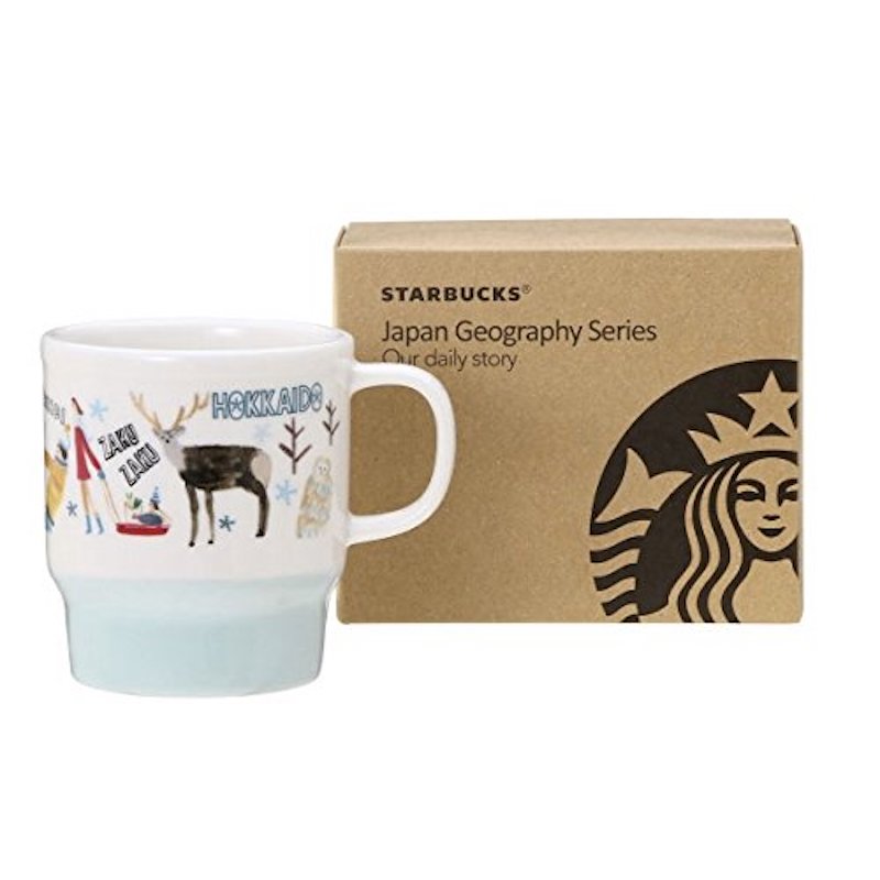 Starbucks Japan Geography Series City Mug - Hokkaido New with Box