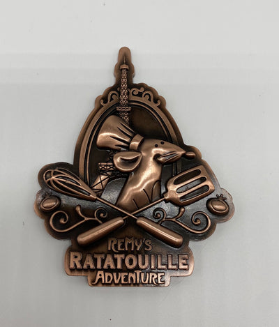 Disney Parks Chef Remy's Ratatouille Adventure Paris Metal Magnet New
