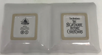 Disney Parks Nightmare Before Christmas Jack Sally Sause Appetizer Plate New
