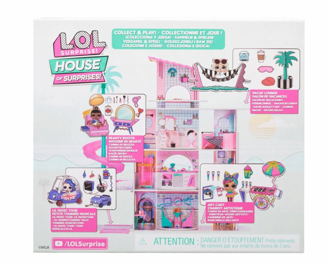 LOL Surprise Beauty Booth Playset with Her Majesty Collectible