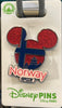 Disney Pins Parks Epcot Norway Mickey Icon Pin New with Card