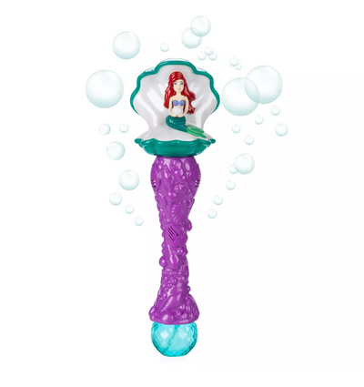 Disney Ariel Clamshell Bubble Wand Toy New with Tag