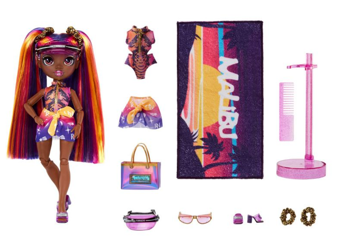Rainbow High Pacific Coast Phaedra Westward Fashion Doll Toy New With Box