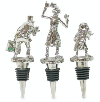 Disney Parks Hitchhiking Ghosts Bottle Stopper Set New with Box