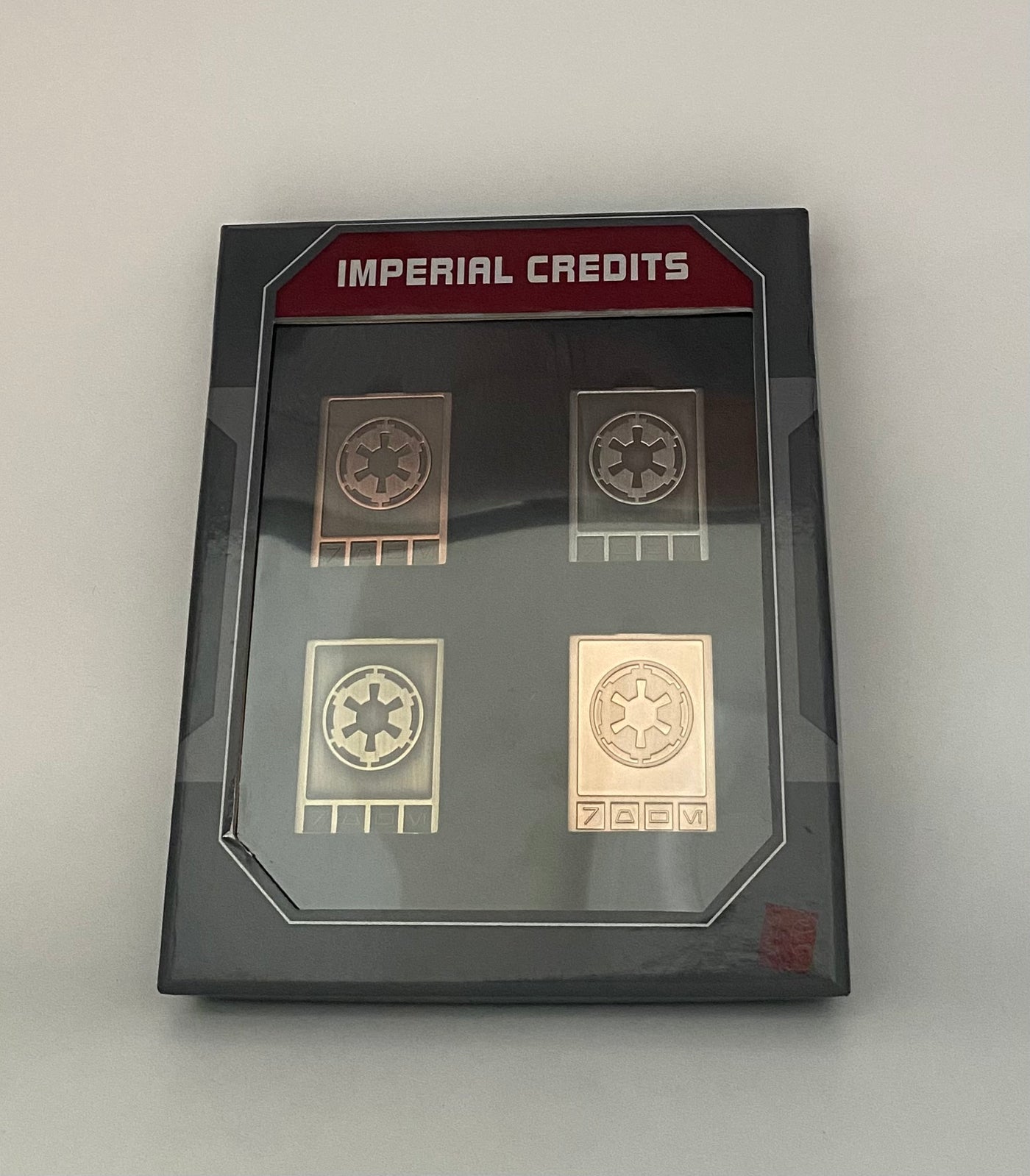 Disney Parks Star Wars Galaxy Imperial Credits Currency Set Cosplay Coins New