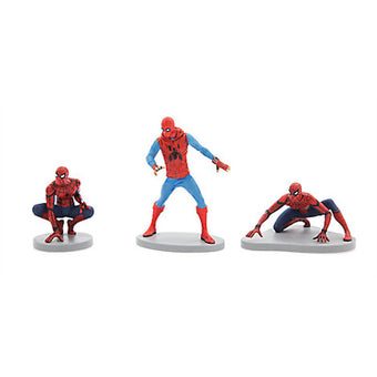 Disney Spider-Man: Homecoming Figure Play Set Cake Topper Playset 6 pieces New