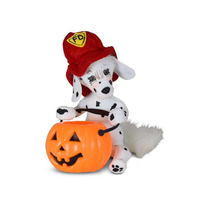 Annalee Dolls 2021 Halloween 6in Trick or Treat Dalmatian Plush New with Tag