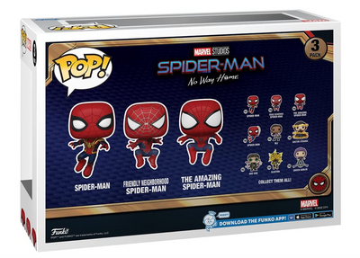 Funko POP! Marvel: Spider-Man: No Way Home - 3 Pack New With Box