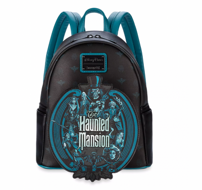 Disney The Haunted Mansion Glow in the Dark Loungefly Mini Backpack New with Tag