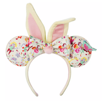 Disney Parks Minnie Reigning Rabbits Ear Headband for Adults New with Tag