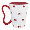 Disney Parks Minnie Red Bows Ceramic Coffee Mug New