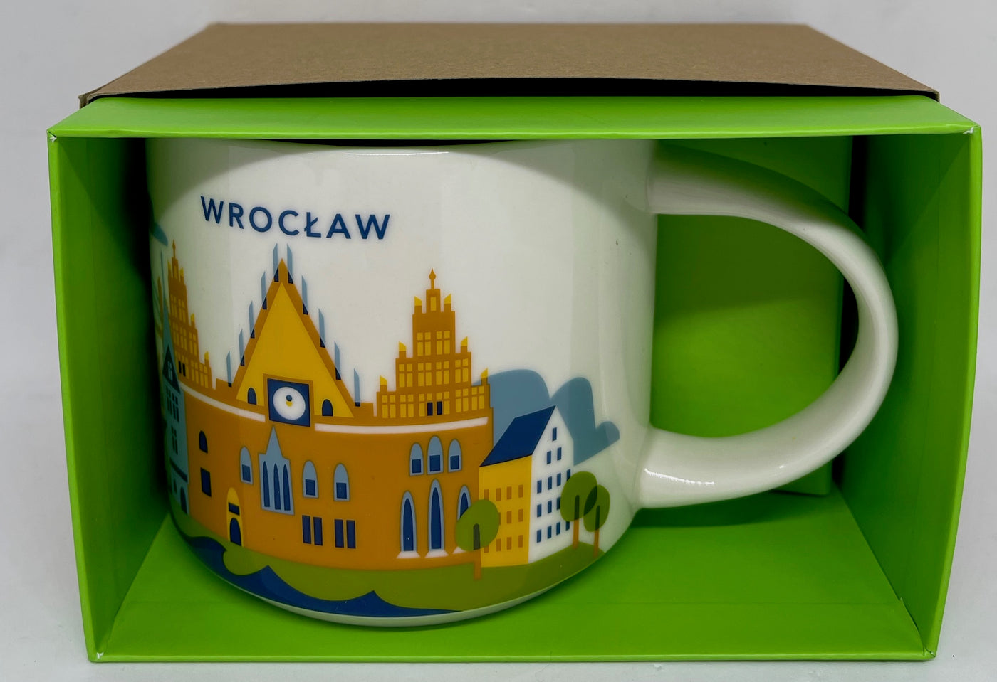 Starbucks You Are Here Collection Wroclaw Poland Ceramic Coffee Mug New Box