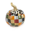 MacKenzie-Childs Halloween Patchwork Pumpkin Mini Figurine New with Box