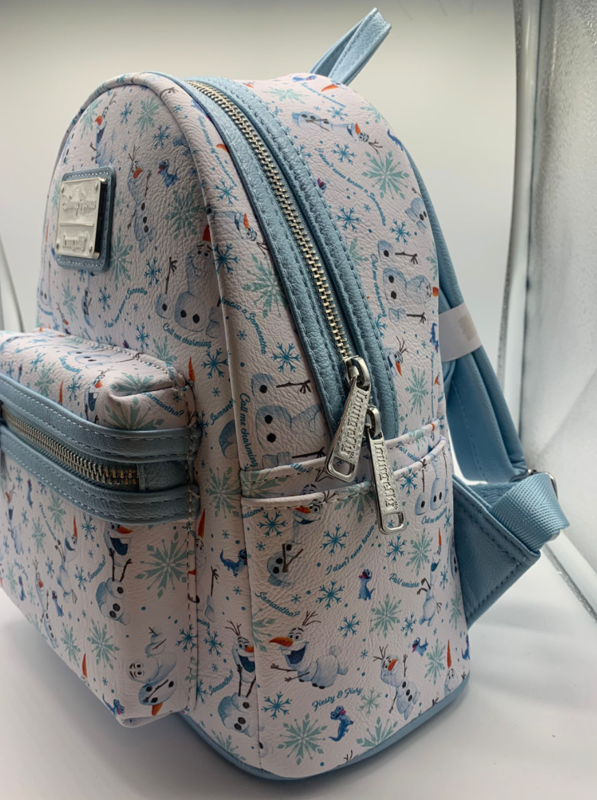 Disney Parks Loungefly Frozen Olaf Salamander Mini Backpack New with Tag