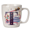 Disney Parks ABC Letters T is for Tomorrowland Ceramic Coffee Mug New