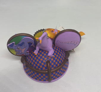 Disney Parks Figment Ear Hat Christmas Ornament Costa Alavezos New with Tag