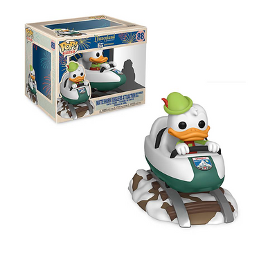 Disney 65th Disneyland Donald Duck on Matterhorn Bobsled Funko Figure New Box