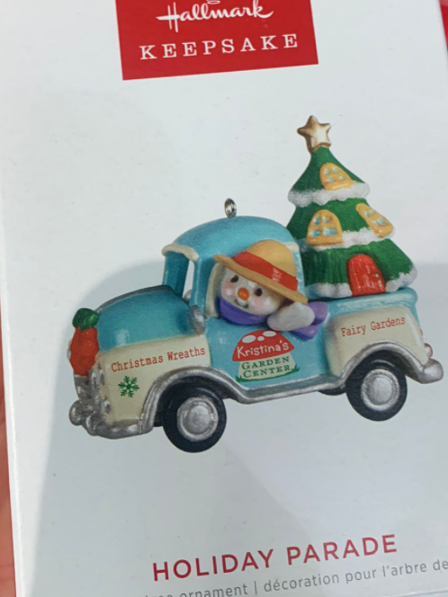 Hallmark 2022 Holiday Parade Garden Center Truck Christmas Ornament New With Box