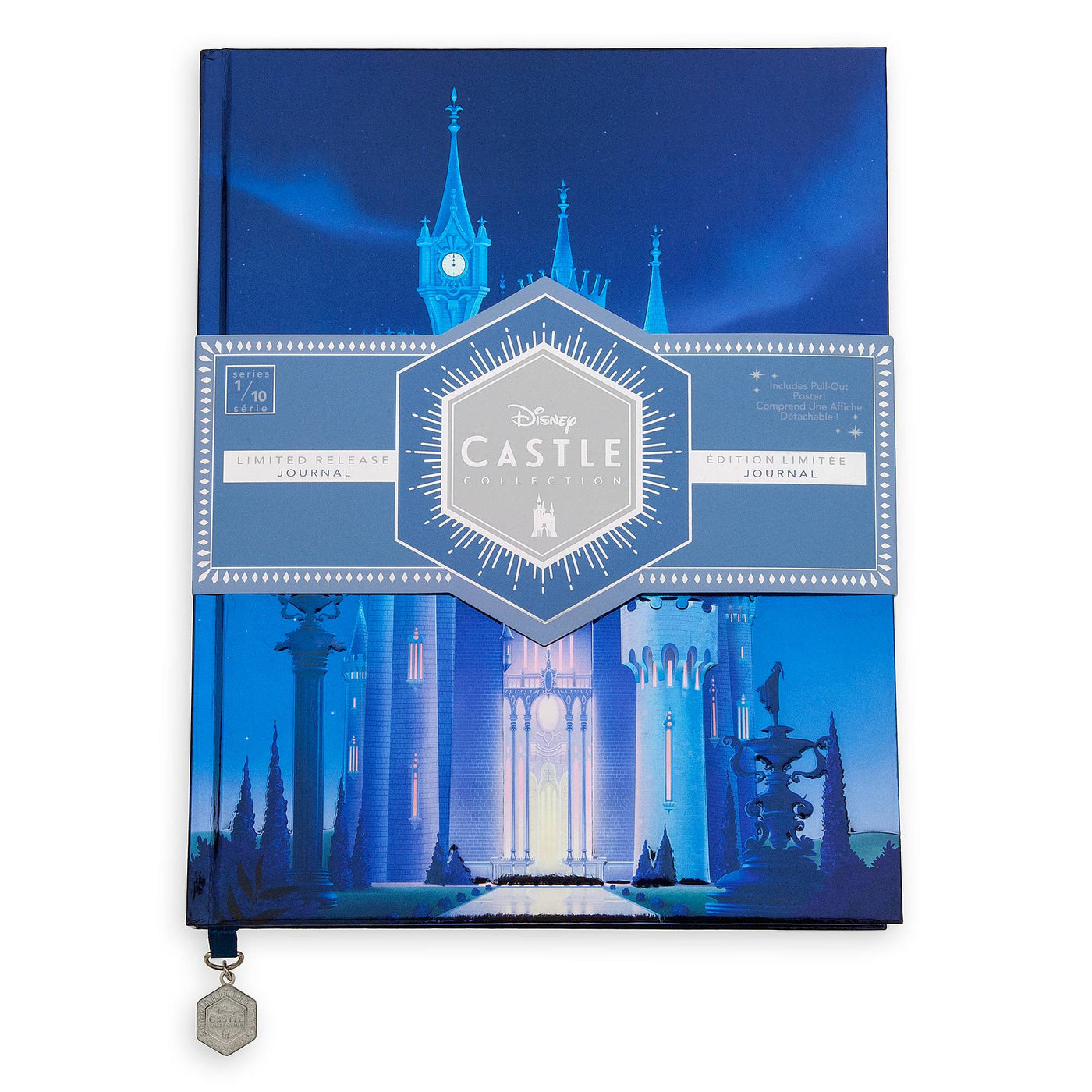 Disney Parks Cinderella Castle Collection Journal Limited Release New