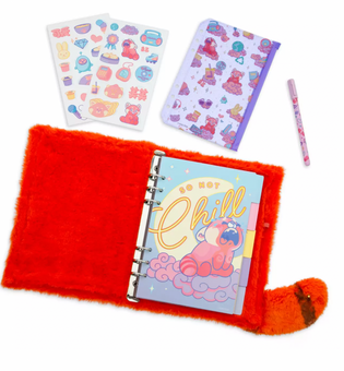 Disney Pixar 2022 Turning Red Movie Panda Journal with Pen New with Tag