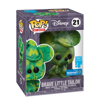 Disney Art Series Mickey Brave Little Taylor Walmart Funko New Box Hard Case