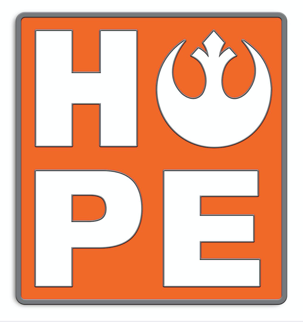 Disney Parks Rebel Alliance HOPE Her Universe Limited Release Pin New with Card