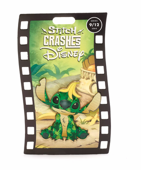 Disney Stitch Crashes The Jungle Book Pin Limited New with Card