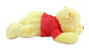 Disney Sleeping Winnie the Pooh Cuddleez Large Plush New with Tags