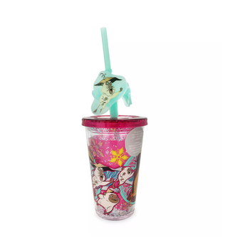 Disney Raya and the Last Dragon Color Changing Tumbler with Straw New