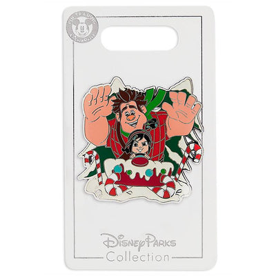 Disney Parks Ralph and Vanellope Holiday Pin New with Card