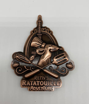 Disney Parks Chef Remy's Ratatouille Adventure Paris Metal Magnet New